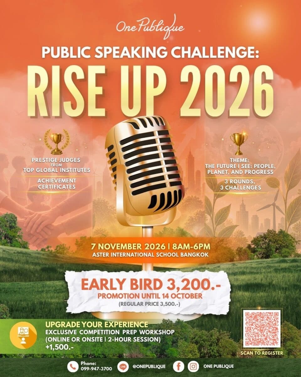 PUBLIC SPEAKING CHALLENGE: RISE UP 2026